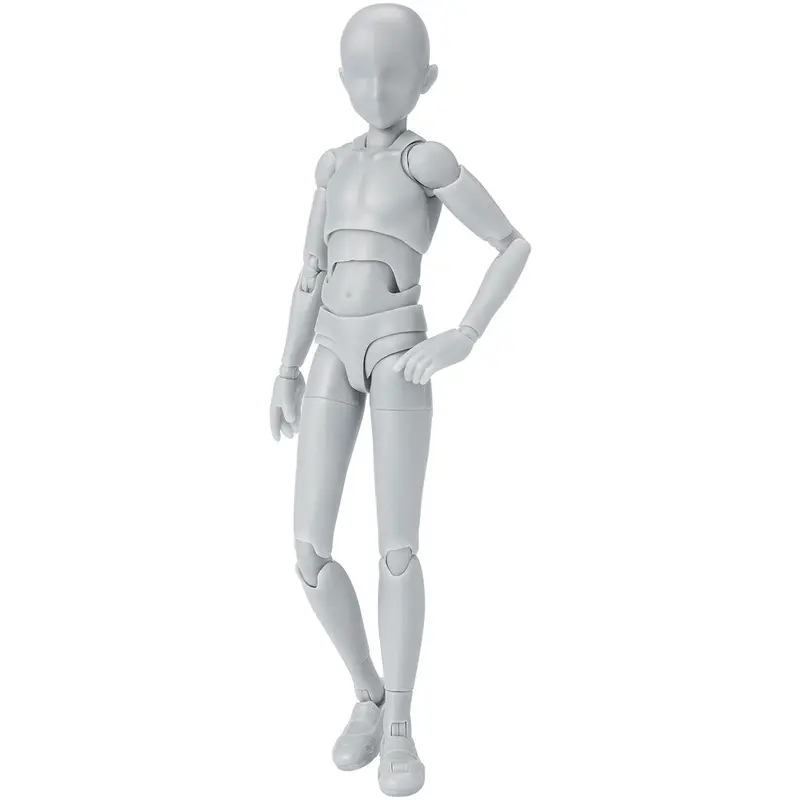 S.H.Figuarts Body-Kun School Life Edition Dx Set (Gray Color Ver.) 1
