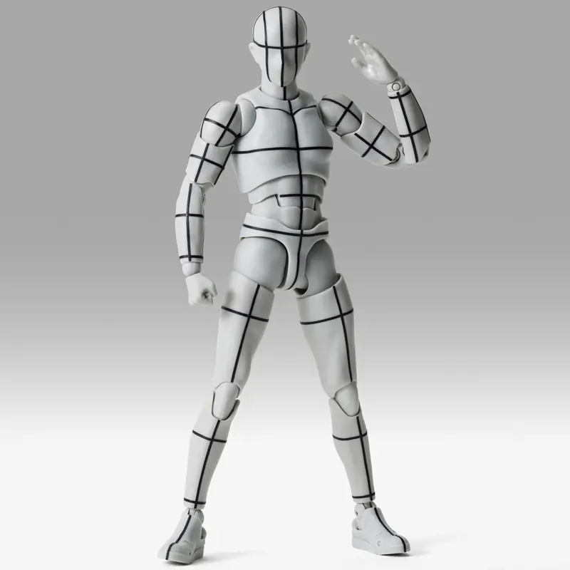S.H.Figuarts Body-Kun Sports Edition Wireframe (Gray Color Ver.) 1