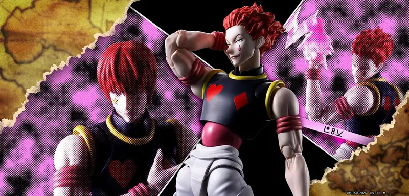 S.H.Figuarts Hisoka (Hunter X Hunter) 2