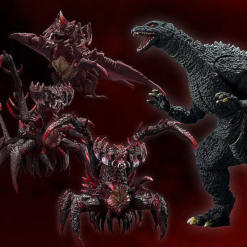 S.H.Monsterarts Godzilla Jr. & Destoroyah Evolution Set 1