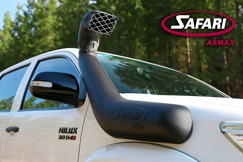 Safari Armax Snorkel For Toyota Hilux N70 2005 To 06/2015 1