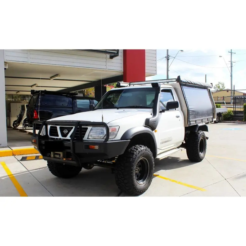 Safari Vspec Snorkel For Nissan Patrol Gu Series 1,2,3,4 Cab Chassis 1997 To 2006 1