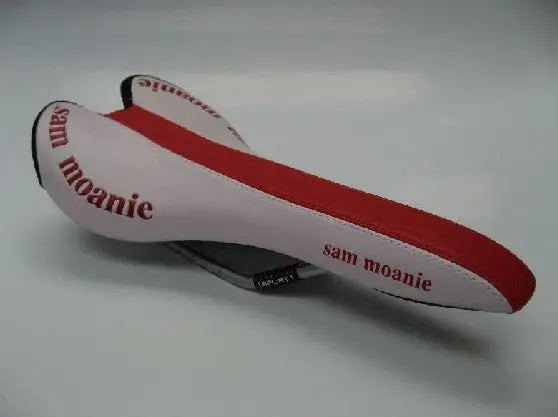 Sam Moanie Sport(沙丁弓) 中間紅兩邊白座位-1008B107 / Sam Moanie Sport Saddle-1008B107-Wh/Rd 1