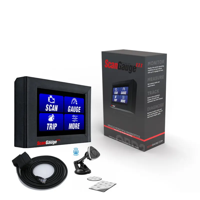 Scan Guage Iii Obd2 Digital Data Monitor - Fits Most Subaru Models 1