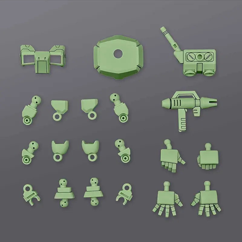 Sd Gundam Cross Silhouette Booster (Green) 1