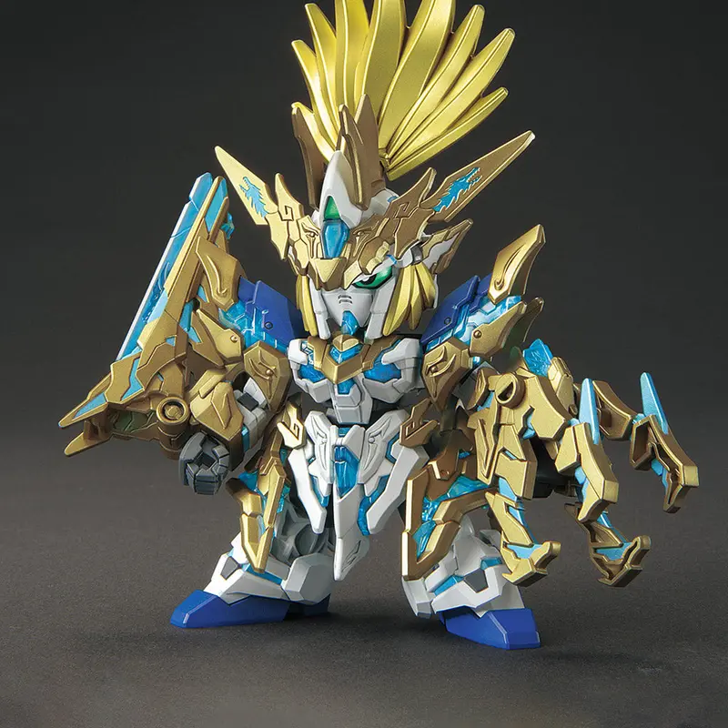 Sd Gundam World Heroes 17 Long Zun Liu Bei Unicorn Gundam 1