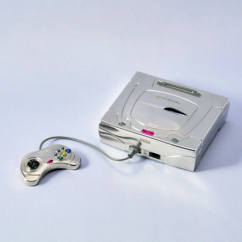 Sega Hardware Series Bright Arts Gallery: White Sega Saturn 1