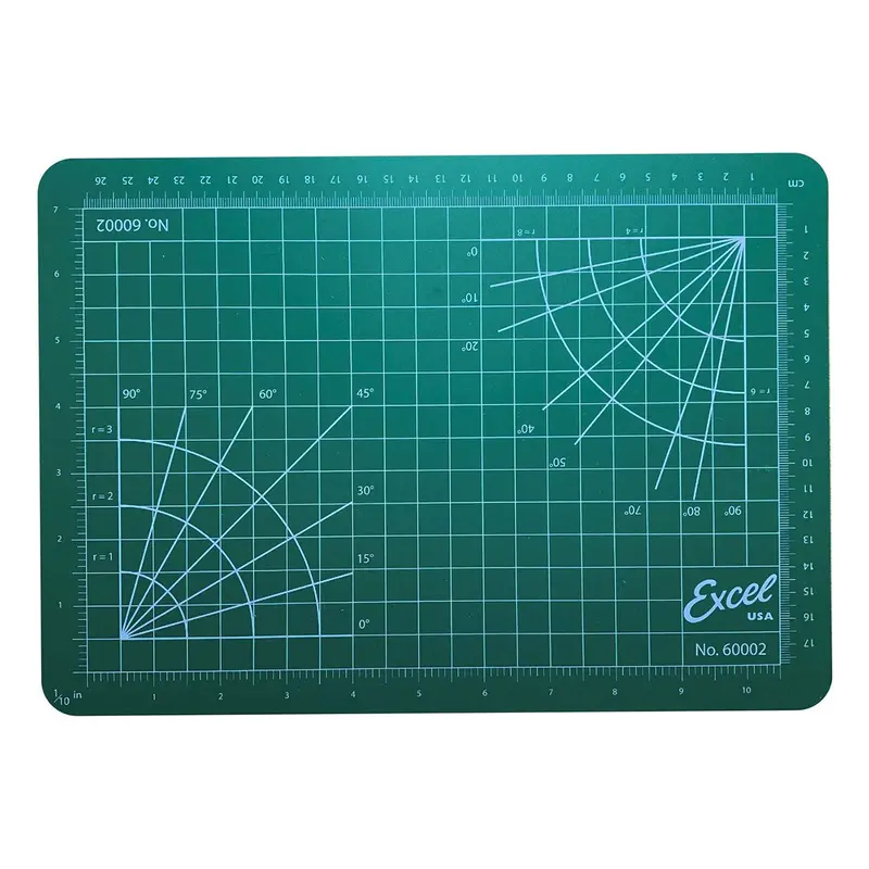Self-Healing Cutting Mat Green (8.5" X 12") 1