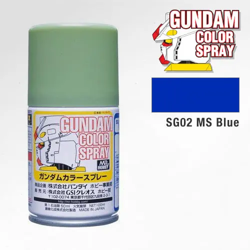 Sg02 Ms Blue Gundam Color Spray 100Ml 1