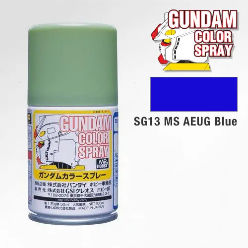 Sg13 Ms Aeug Blue Gundam Color Spray 100Ml 1
