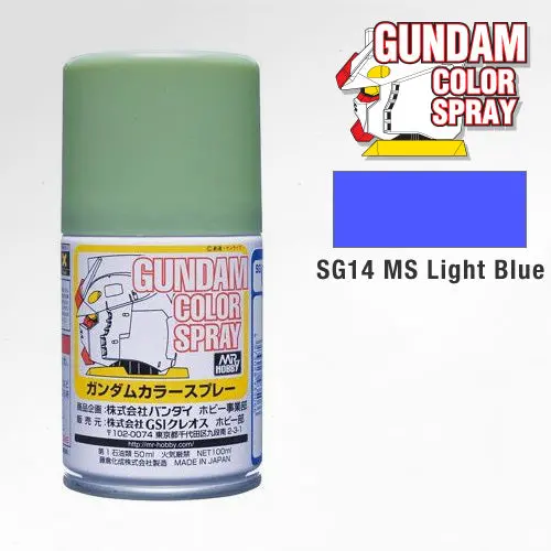 Sg14 Ms Light Blue Gundam Color Spray 100Ml 1