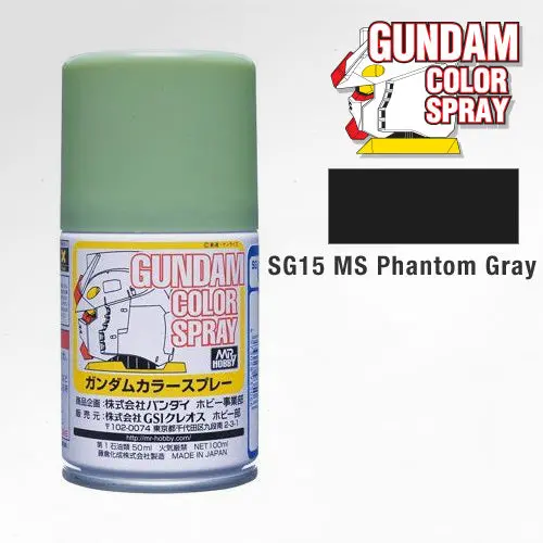 Sg15 Ms Phantom Gray Gundam Color Spray 100Ml 1