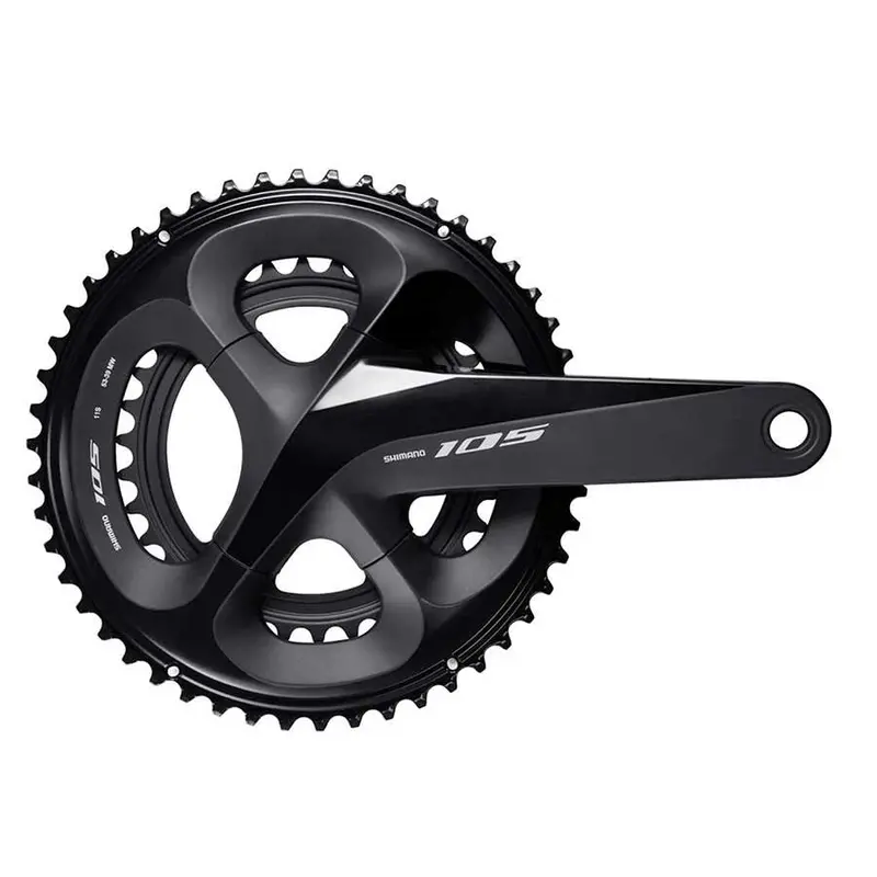 Shimano 105 十一速雙片鏈鉼-黑色-Fc-R7000 / Shimano 105 Chainwheel-11Spd-Bk-Fc-R7000 1