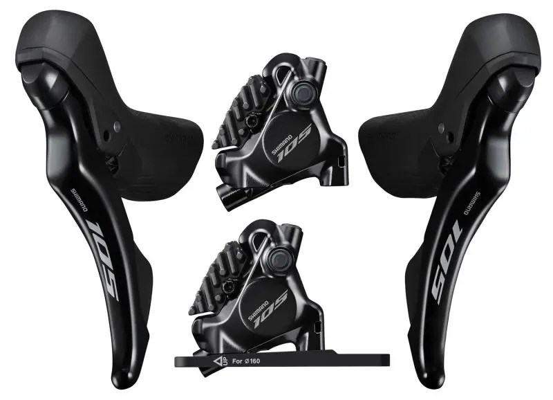 Shimano 105 十二速碟掣套裝-樹脂皮-R7120 / Shimano 105 Disc Brakeset-St-R7120 1