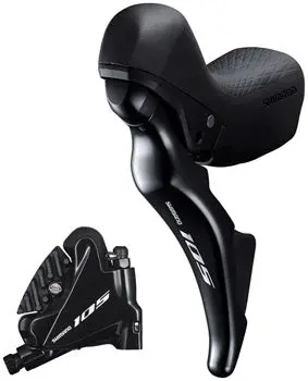 Shimano 105 油壓碟掣套裝-Sm-Bh90 1000Mm-黑-R7025 / Shimano 105 Disc Brake Assembled Set-Bk-R7025 1
