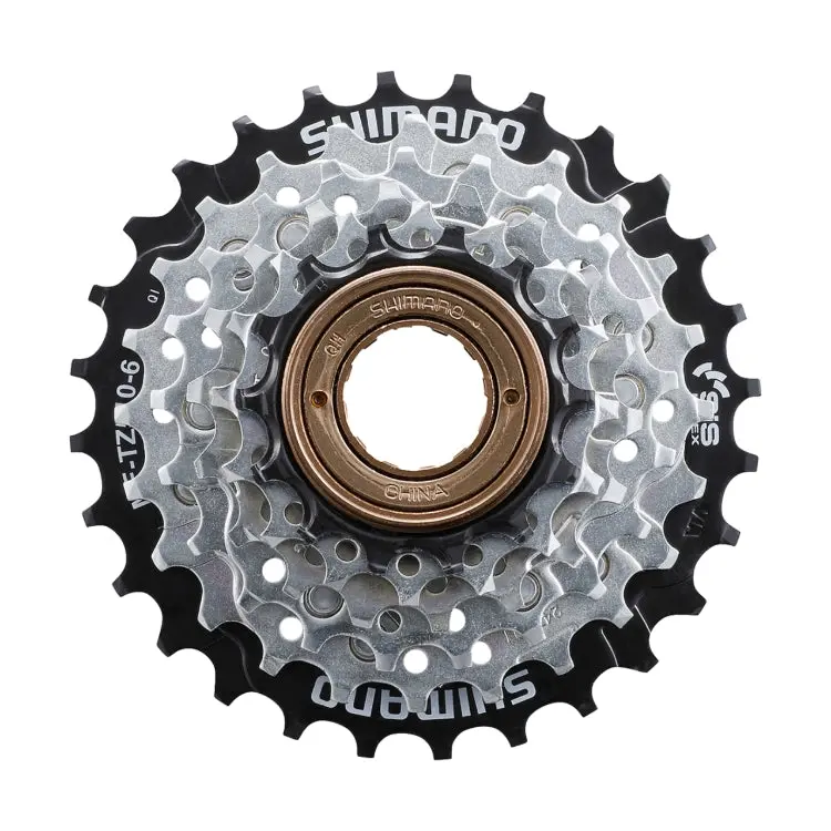 Shimano 6速扭牙波牙-Mf-Tz510-6-14-28T / Shimano Multiple Freewheel-6 Speed-Mf-Tz510-6-14-28T 1