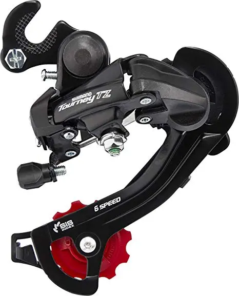 Shimano 6速有勾波腳-Rd-Tz500-Gs / Shimano Rear Derailleur-6 Speed-Rd-Tz500-Gs(B) 1