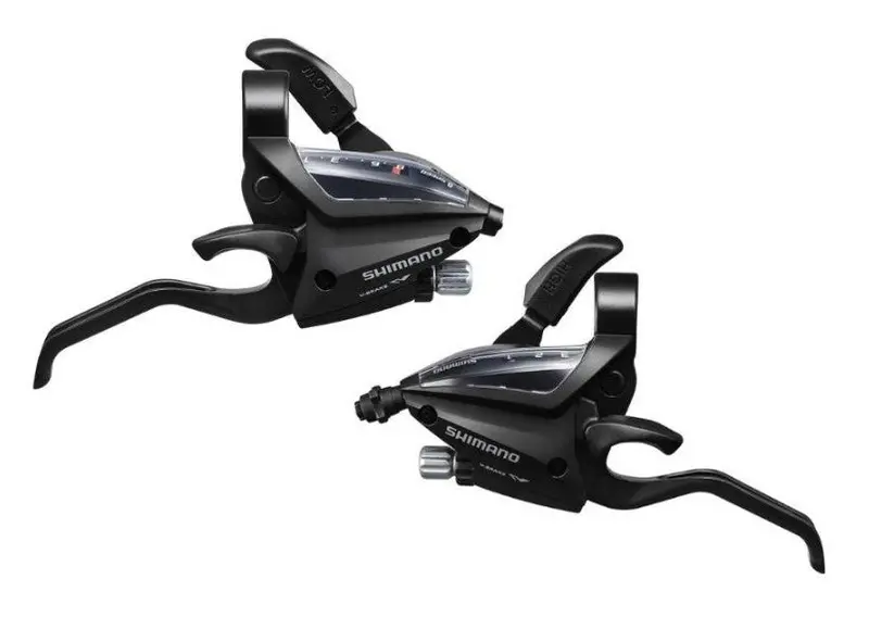 Shimano Altus 3X8速波手連掣手-黑色-St-Ef500-2A / Shimano Altus Shift/Brake Lever Set-3X8s-Bk-St-Ef500-2A 1
