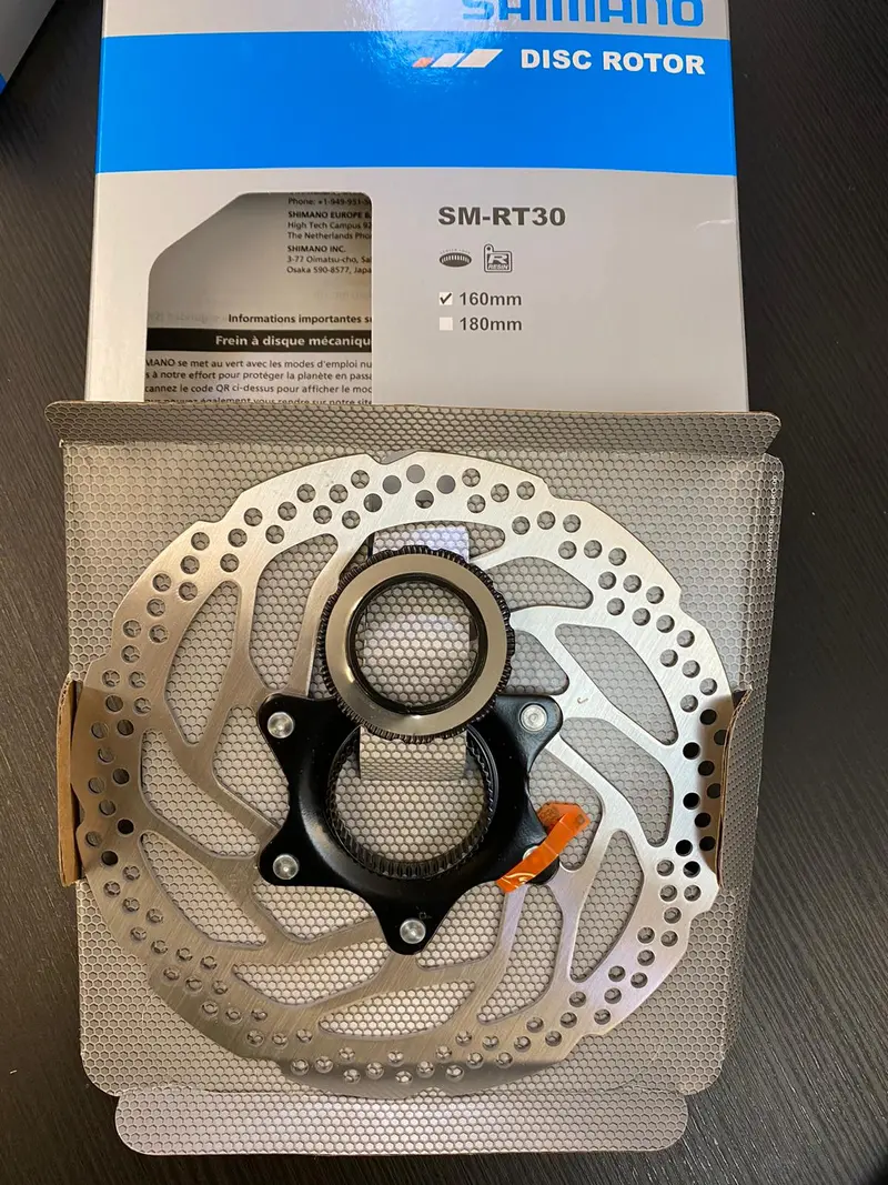 Shimano Altus 中心鎖碟片-Sm-Rt30 / Shimano Altus Center Lock Disc-Sm-Rt30 2