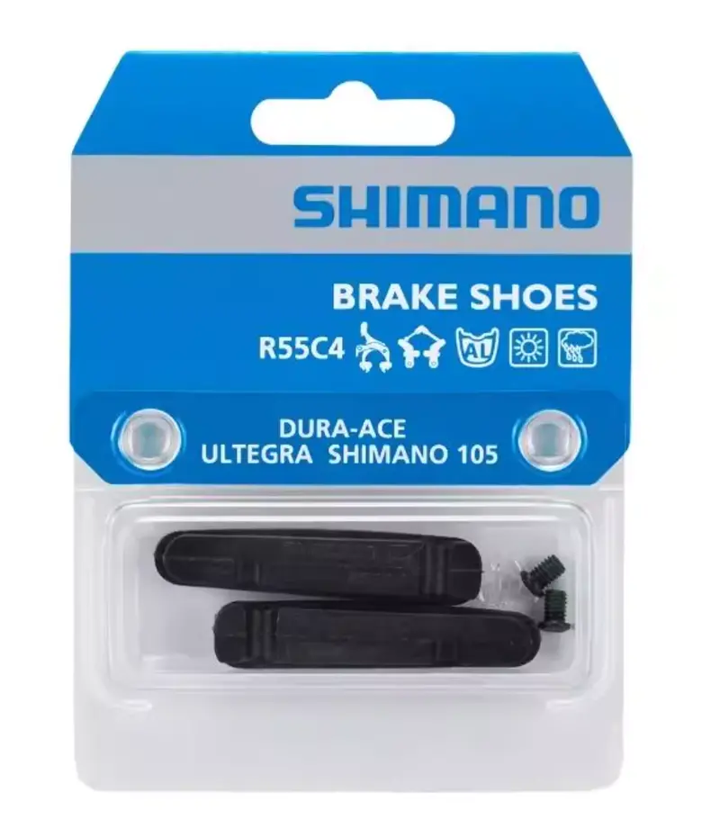 Shimano Dura Ace 9000 淨制膠 R55c4 / Shimano Dura Ace 9000 Brake Shoes & Fixing Bolts 1