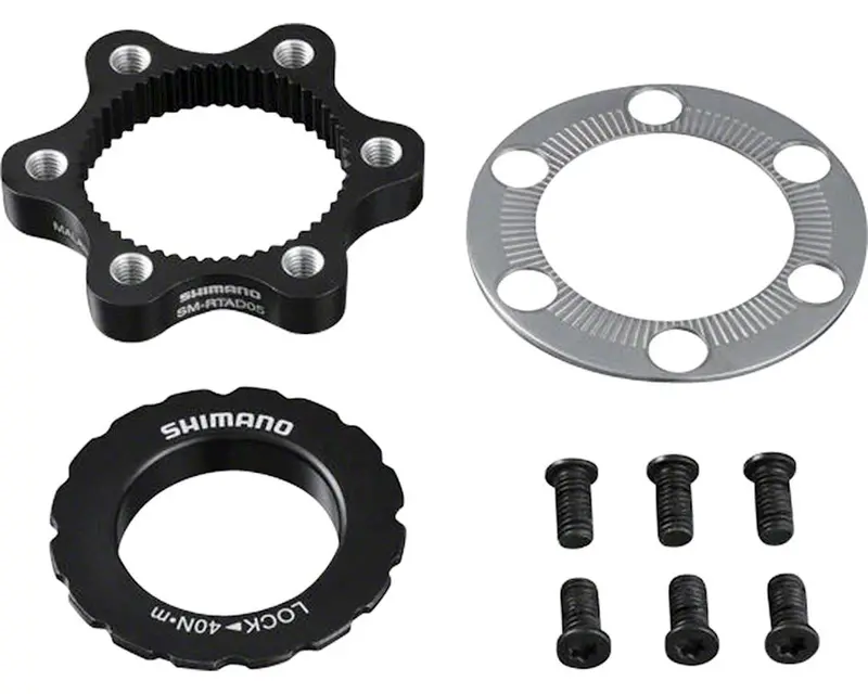 Shimano 中心鎖轉六孔碟片碼~Sm-Rtad05 / Shimano Centre Lock To 6-Bolt Mount Adap-Sm-Rtad05 1