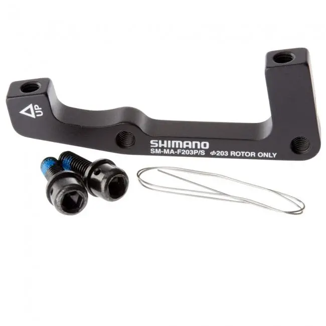 Shimano 八吋前碟碼-直轉橫~Sm-Ma90-F203p/S / Shimano Fr Disc Brake Adapter-Sm-Ma90-F203p/S 1