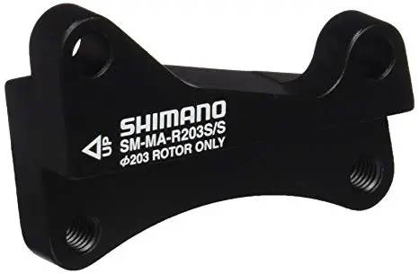 Shimano 八吋後碟碼-橫轉橫~Sm-Ma-R203s/S / Shimano Rear Disc Brake Adapter~Sm-Ma-R203s/S 1