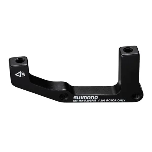 Shimano 八吋後碟碼-直轉橫~Sm-Ma-R203p/S / Shimano Rear Disc Brake Adapter~Sm-Ma-R203p/S 1