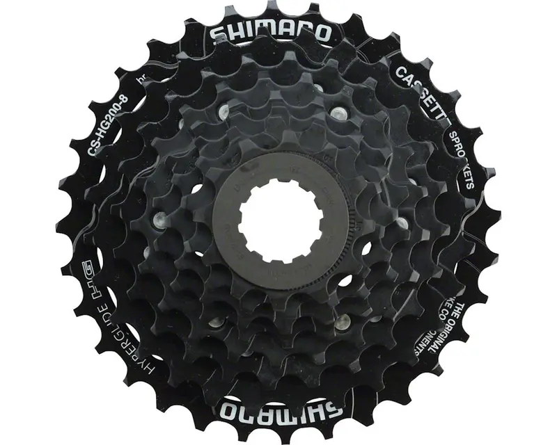 Shimano 八速波牙-Cs-Hg200-8-12-32T/ Shimano 8 Speed Cassette Sprocket-Cs-Hg200-12-32T 1