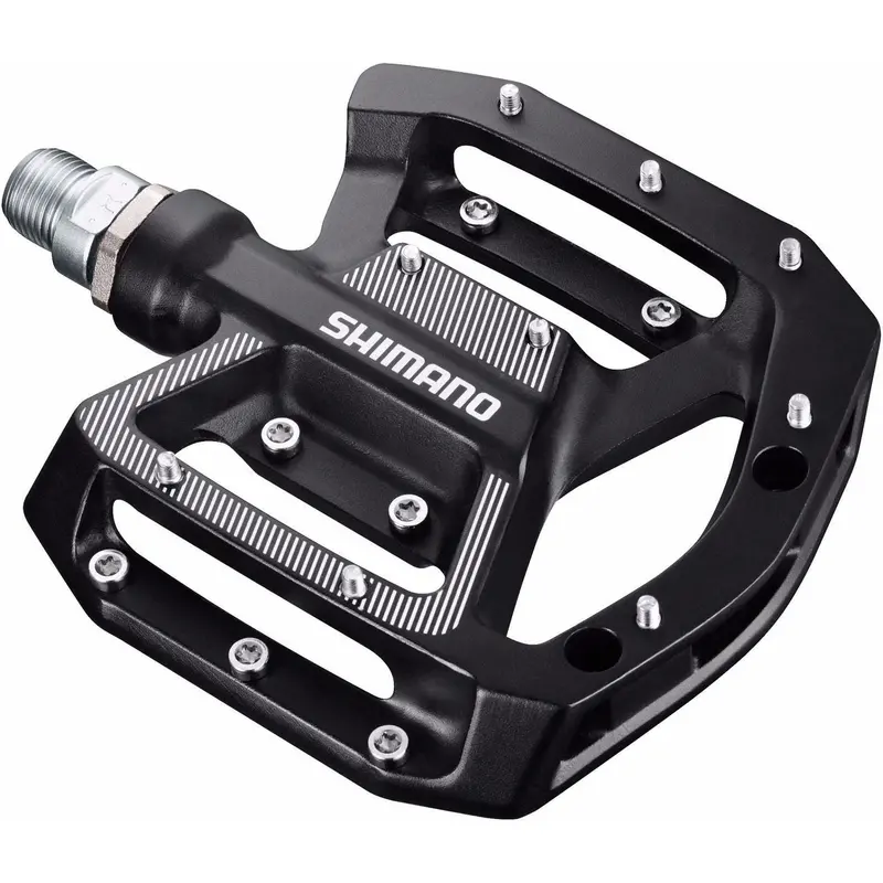 Shimano 山地車平板式腳踏-黑色-Pd-Gr500-L / Shimano Flat Pedal-Black-Pd-Gr500-L 1