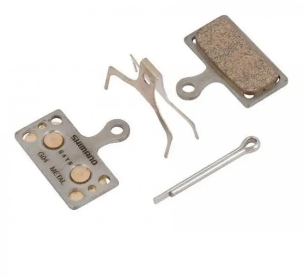 Shimano G04s 金屬碟制皮~Xt M8000 / Shimano Xt Metal Pad(G04s) With Spring 1