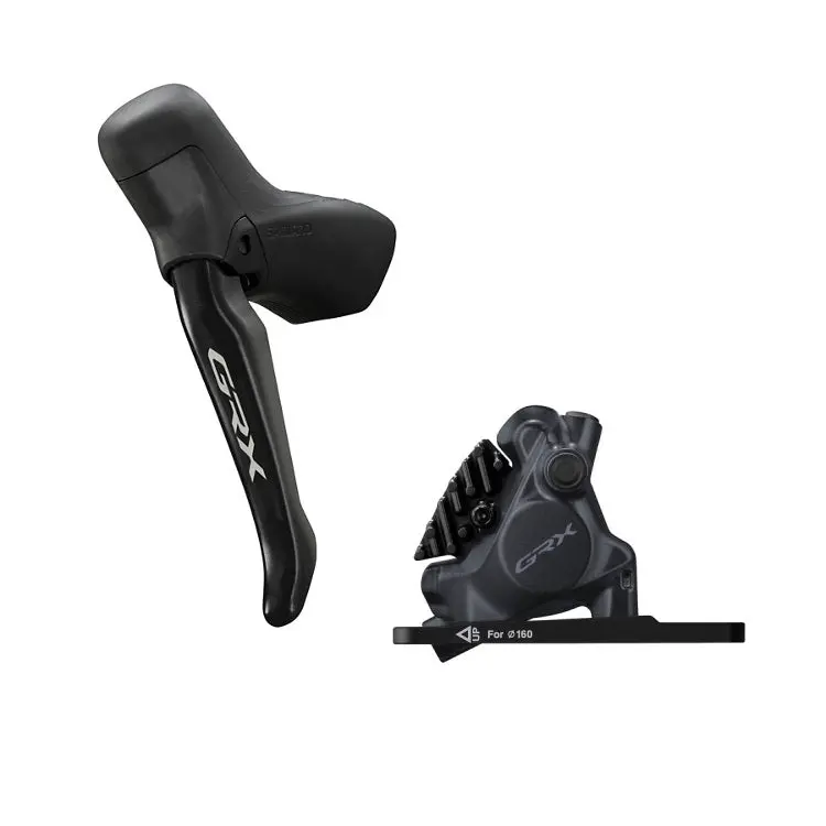 Shimano Grx 前碟掣套裝-制手連鮑魚-散熱樹脂碟制皮-Bl-Rs717l(L),Br-Rx410(F) 1