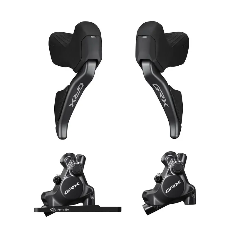 Shimano Grx 碟制套裝-樹脂碟制皮-St-Rx825 / Shimano Grx Disc Brake Assembled Set-St-Rx825 1