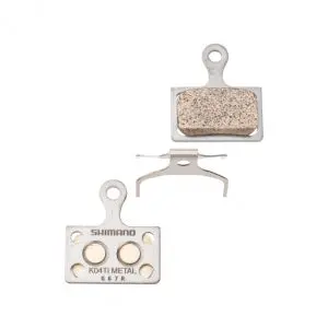 Shimano K04ti 金屬碟制皮鈦底片 (Ibpk04timxa) / Shimano K04ti Metal Disc Brake Pad With Spring (Ibpk04timxa) 1
