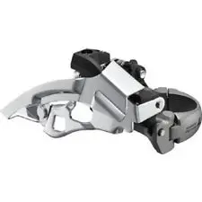 Shimano Lx 十速三片下碼上拉波撥-黑色-Fd-T670 / Shimano Lx Top-Swing Fr Derailleur-Bk-Fd-T670 1