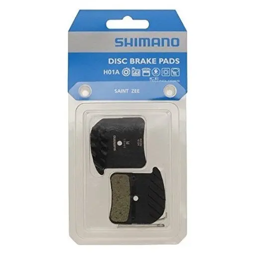 Shimano Saint/Zee/Deore Xt 散熱樹脂碟制皮( H03a ) / Shimano Saint/Zee/Deore Xt Resin Pad-Fin&Spr-H03a 1