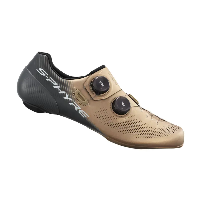 Shimano Sh-Rc903s 公路車鞋-寬型-限量版香檳金黑色 / Shimano Sh-Rc903s Road Shoes-Wide-Gold/Black 1