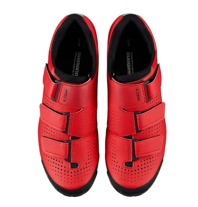 Shimano Sh-Xc100 爬山車鞋-紅色/ Shimano Sh-Xc100 Mtb Shoes-Red 1