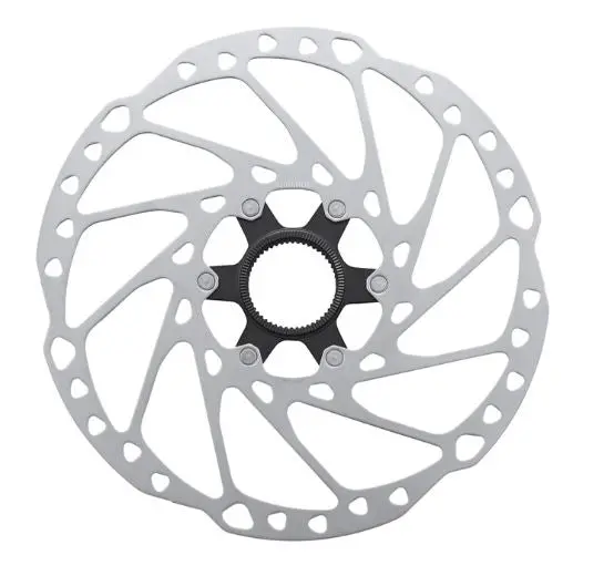 Shimano Sm-Rt64 中心鎖碟片- 配內鎖鎖環 / Shimano Sm-Rt64center Lock Rotor-Internal Serration 1