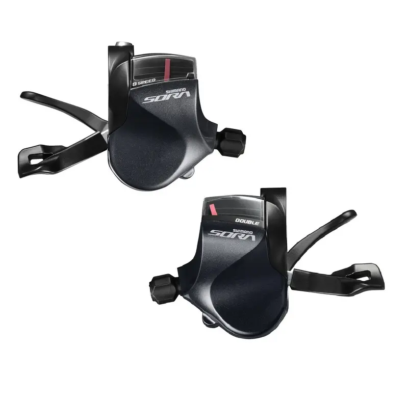 Shimano Sora 2X9速平頭波手-Sl-R3000 / Shimano Sora Shift Lever Set-2X9speed-Sl-R3000 1