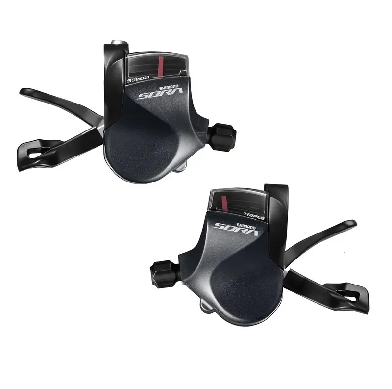 Shimano Sora 3X9 平頭波手-Sl-R3000/3030 / Shimano Sora 3X9 Shift Lever Set-Sl-R3000/3030 1