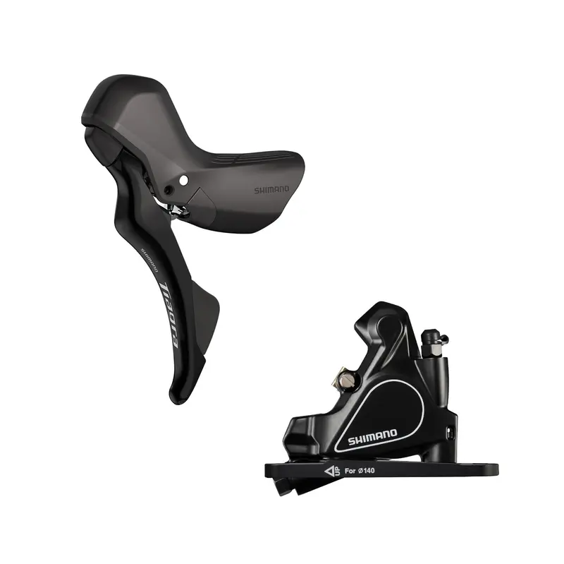 Shimano Tiagra 前後碟掣套裝-散熱樹脂碟制皮-St-R4020/Br-Rs405 1