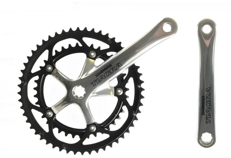 Shimano Tiagra 鏈鉼-Fc4401-50X39tx170mm-銀色(冇盒) / Shimano Tiagra Front Chainwheel-Fc-4401-170Mm50x39 (Oem) 1