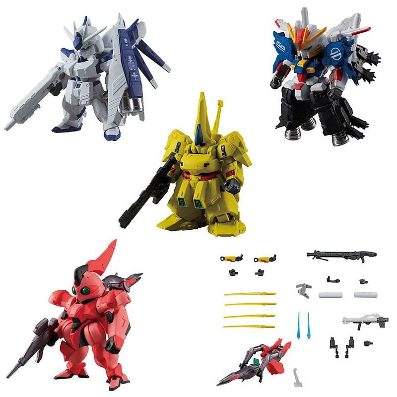 Shokugan Fw Gundam Converge #Plus02 Set (Box Of 6) 1