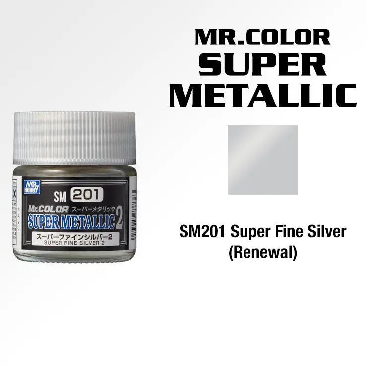 Sm201 Mr. Color Super Fine Silver 2 1