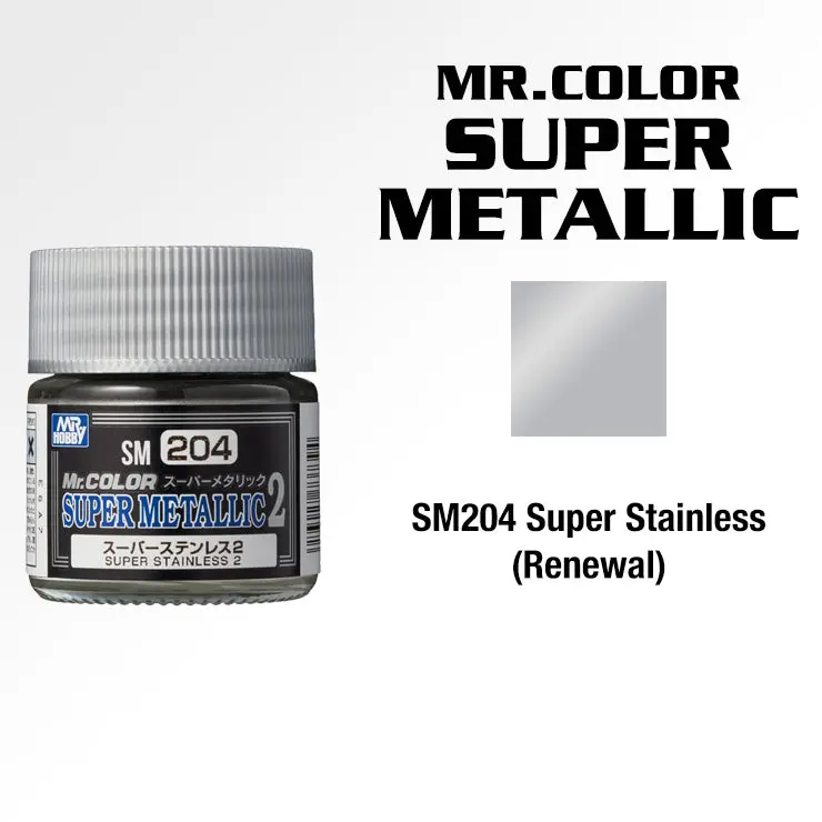 Sm204 Mr. Color Super Stainless 2 1