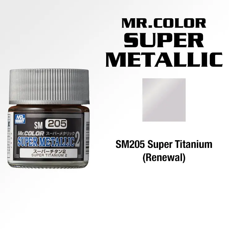 Sm205 Mr. Color Super Titanium 2 1