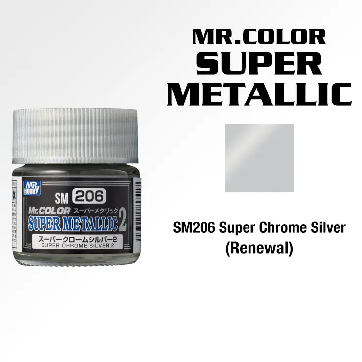 Sm206 Mr. Color Super Chrome Silver 2 1
