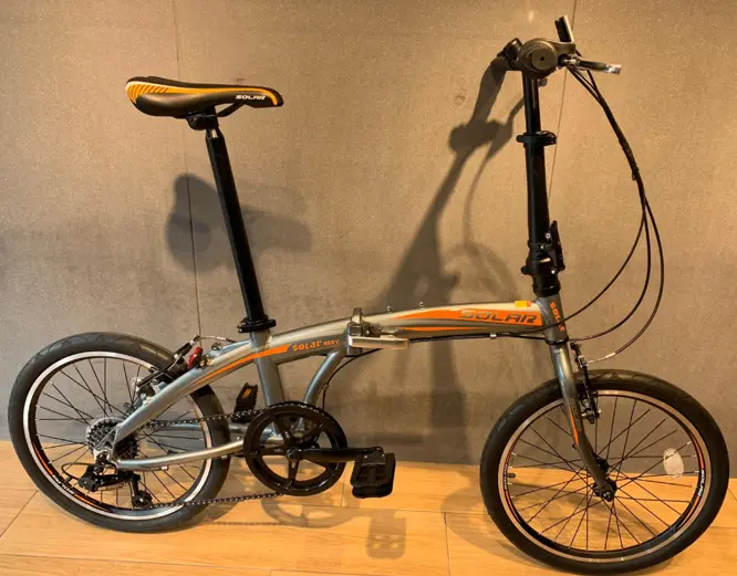 Solar Fd-800 鋁合金v制摺疊車20"-7波 / Solar Fd-800 V Alloy Folding Bike-20"-7 Spd 1