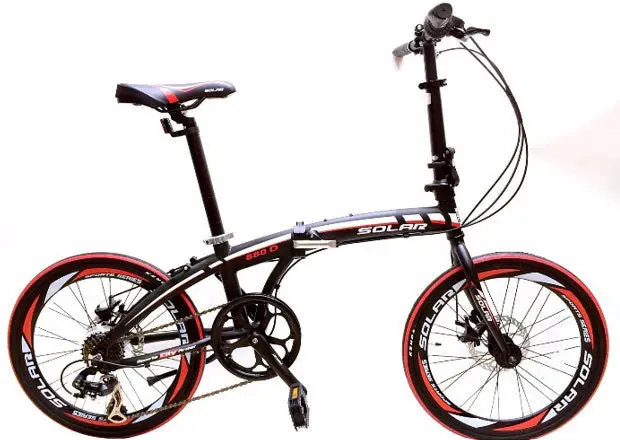 Solar Fd-880 鋁合金碟制摺車-20"-7速 / Solar Fd-880 Disc Alloy F Bike-20"-7 Spd 1